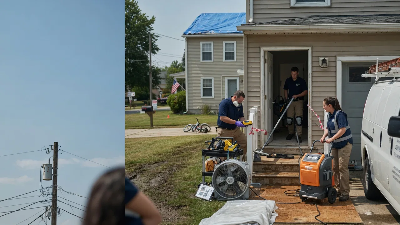 Water Damage Repair in Hickman, NE near me
